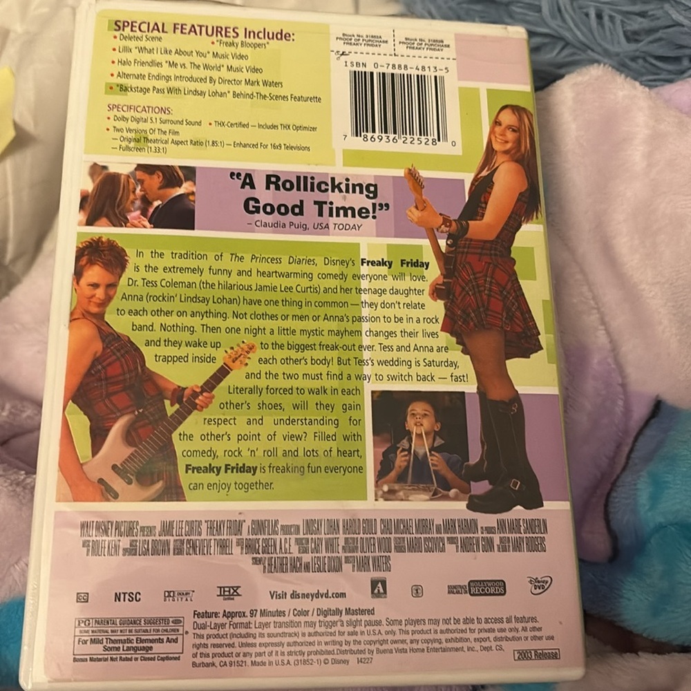 Freaky Friday DVD - Picture 3 of 3